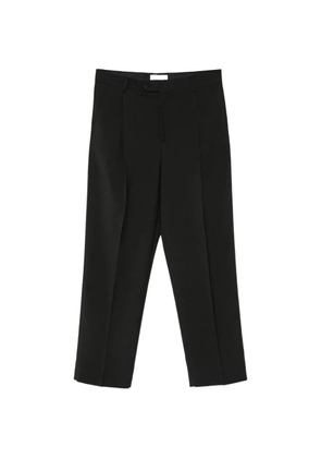 MARSEM pleated pressed-crease trousers - Black