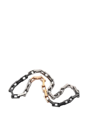 Louis Vuitton Pre-Owned 00s Monogram chain necklace - Black