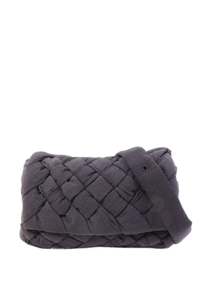 Bottega Veneta Pre-Owned Rumple messenger shoulder bag - Grey