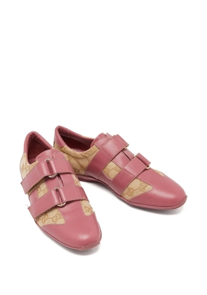 Gucci Pre-Owned logo low top sneakers - Pink