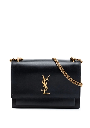 Saint Laurent Pre-Owned 2018 Medium Calfskin Monogram Sunset crossbody bag - Black