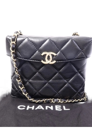 CHANEL Pre-Owned CC chain shoulder bag - Black