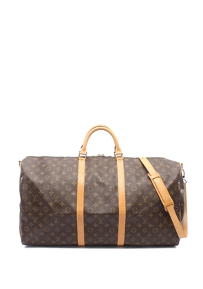 Louis Vuitton Pre-Owned 1998 Monogram Keepall Bandouliere 60 travel bag - Brown
