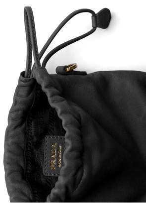 Prada nappa leather pouch - Black