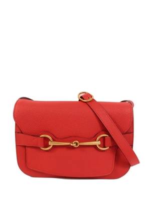 Gucci Pre-Owned Horsebit cross body bag - Red