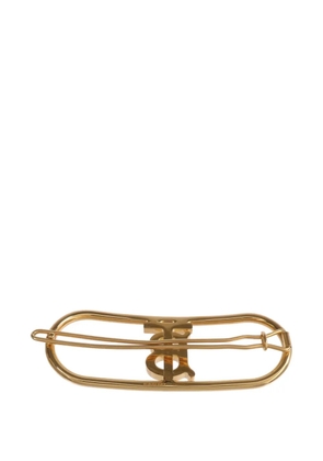 Burberry Pre-Owned TB Monogram hair clip - Gold