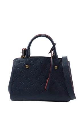 Louis Vuitton Pre-Owned Monogram Empreinte Montaigne BB tote bag - Blue