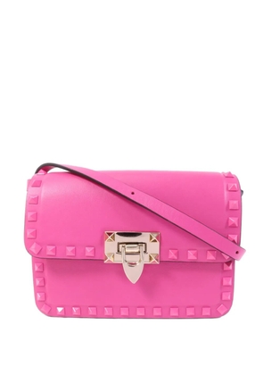 Valentino Garavani Pre-Owned Rockstud 23 leather crossbody bag - Pink