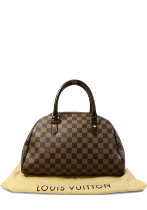 Louis Vuitton Pre-Owned MM Ribera Damier Ebene canvas tote bag - Brown