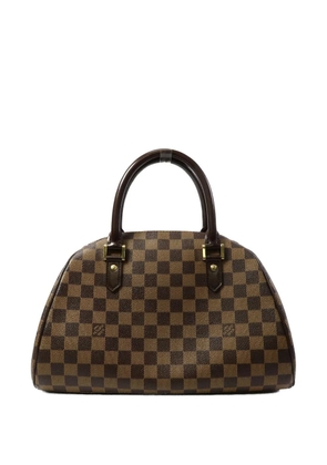 Louis Vuitton Pre-Owned MM Ribera Damier Ebene canvas tote bag - Brown