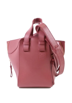 Loewe Pre-Owned small Hammock leather shoulder bag - Pink