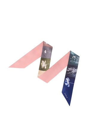 Furla Metropolis floral-print scarf - Pink