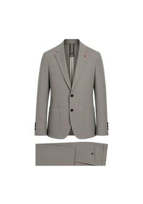 MULISH Dante notched-lapel suit - Grey
