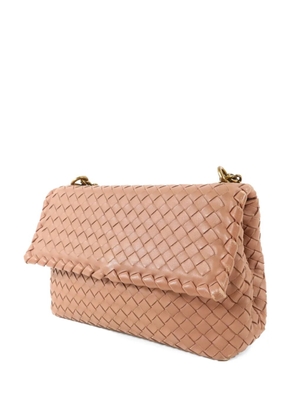 Bottega Veneta Pre-Owned Olimpia Intrecciato shoulder bag - Pink