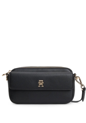 Tommy Hilfiger logo-plaque shoulder bag - Black