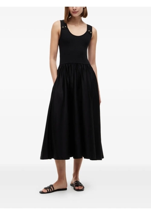 Tommy Hilfiger ribbed-knit midi dress - Black