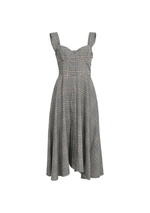 STAUD Inda boned dress - White