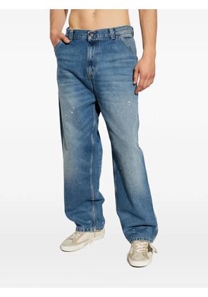 Carhartt WIP OG paint-splatter jeans - Blue