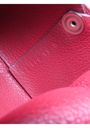 Hermès Pre-Owned Bastia leather coin purse - Purple