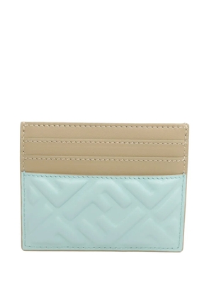 Fendi Pre-Owned FF embossed card holder - Blue
