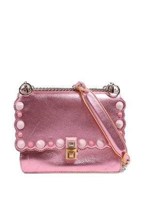 Fendi Pre-Owned Kan I scalloped-edge shoulder bag - Pink