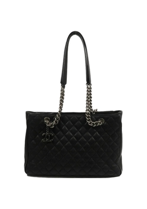 CHANEL Pre-Owned Rock In Rome CC chain-link shoulder bag - Black