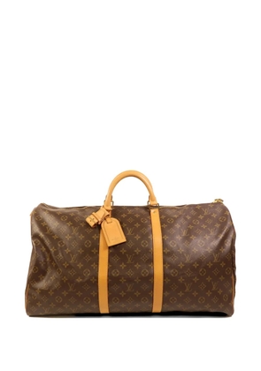 Louis Vuitton Pre-Owned 60 Keepall Monogram luggage bag - Brown