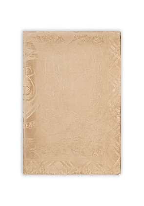 Burberry floral crest silk scarf - Neutrals