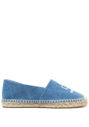 ISABEL MARANT Canae logo-embroidered espadrilles - Blue