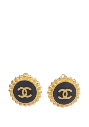CHANEL Pre-Owned CC-logo earrings - Gold
