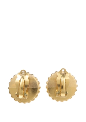 CHANEL Pre-Owned CC-logo earrings - Gold