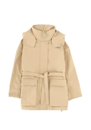 Herno Laminar belted parka - Neutrals