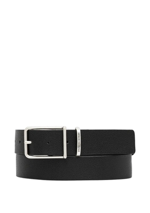 Armani Exchange buckle belt - Black