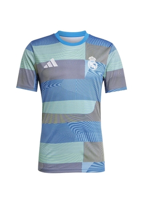 adidas Real Madrid graphic-print T-shirt - Blue