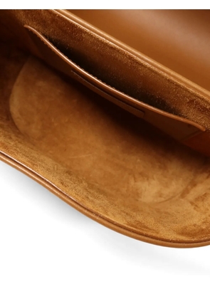 Saint Laurent Pre-Owned June Box calfskin crossbody bag - Brown
