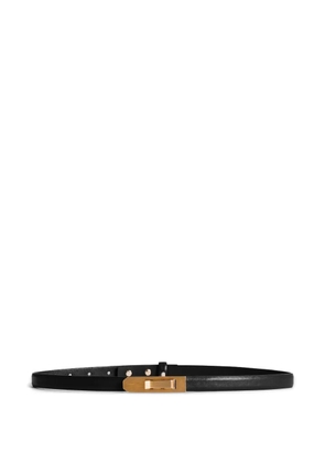 Alberta Ferretti leather belt - Black