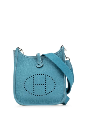 Hermès Pre-Owned 2023 Clemence Evelyne III TPM crossbody bag - Blue
