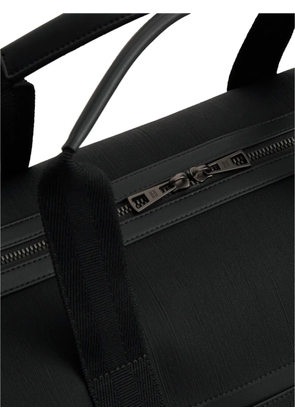 Tommy Hilfiger logo-patch holdall bag - Black