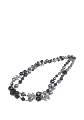 CHANEL Pre-Owned beaded necklace - Silver