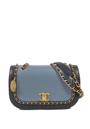CHANEL Pre-Owned leather shoulder bag - Blue
