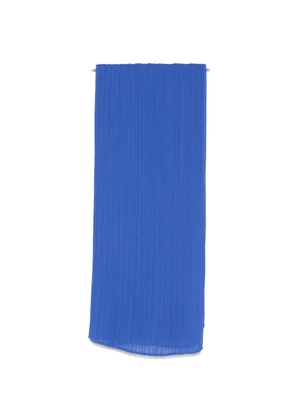 Pleats Please Issey Miyake pleated stole - Blue
