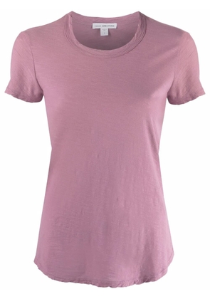 James Perse V-neck supima cotton T-shirt - Pink