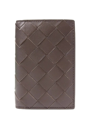 Bottega Veneta Pre-Owned leather card case - Brown
