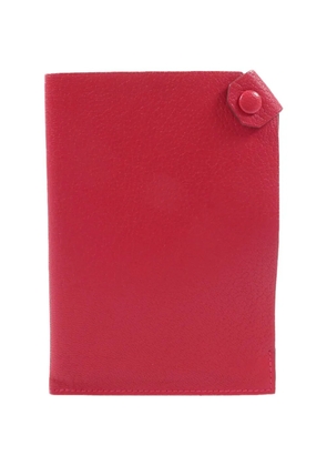 Hermès Pre-Owned Tarmac Chamkila passport holder - Red