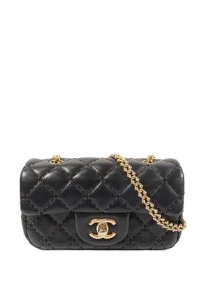 CHANEL Pre-Owned CC turn-lock quilted crossbody bag - Black