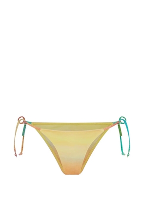 Donde Esteban Formentera side-tie bikini bottoms - Yellow