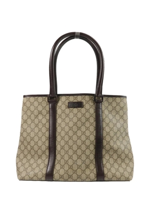 Gucci Pre-Owned GG Supreme shoulder tote bag - Neutrals