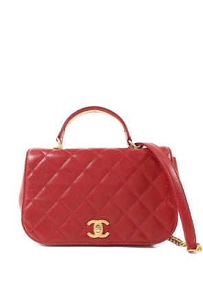 CHANEL Pre-Owned CC turn-lock shoulder bag - Red