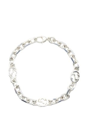 Gucci Pre-Owned 2010s chain bracelet - Silver