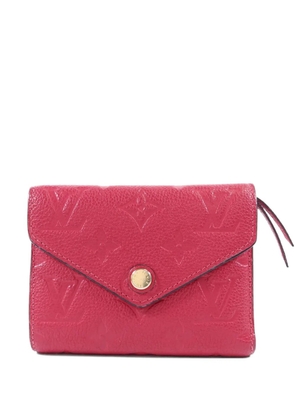 Louis Vuitton Pre-Owned Victorine Monogram Empreinte wallet - Pink